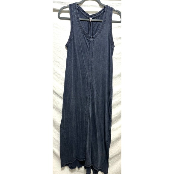 Daily Practice Dresses & Skirts - Anthropologie Daily Practice Size Small Maxi Tank Dress Distressed Gray/Blue